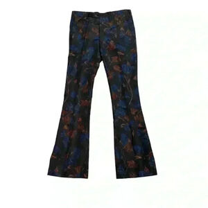 Prada Men’s Floral Silk  Dress Pants